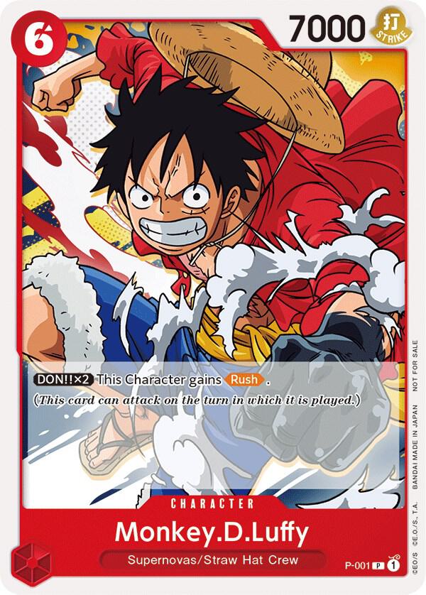 Monkey.D.Luffy P-001