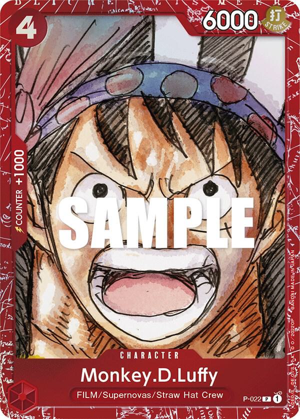 Monkey.D.Luffy P-022