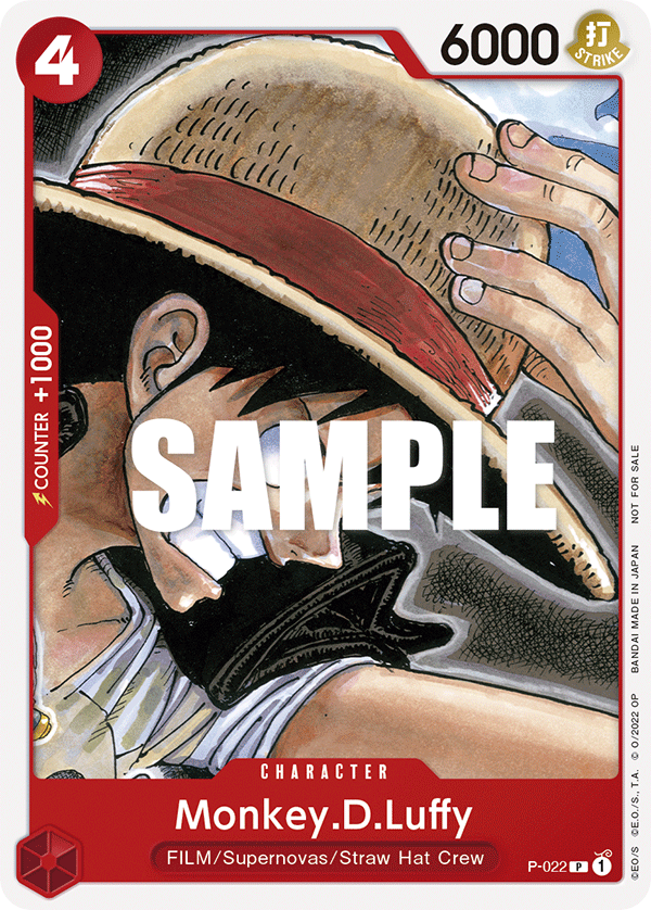 Monkey.D.Luffy P-022