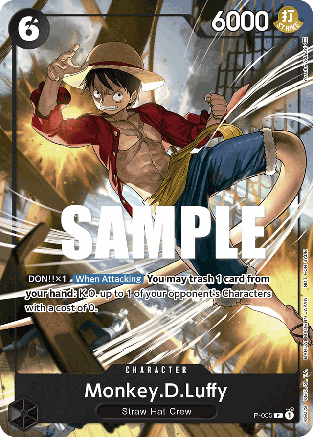Monkey.D.Luffy P-035