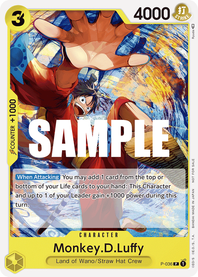 Monkey.D.Luffy P-036