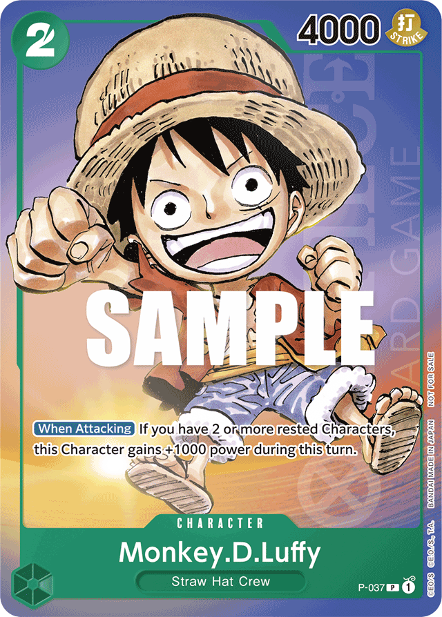 Monkey.D.Luffy P-037