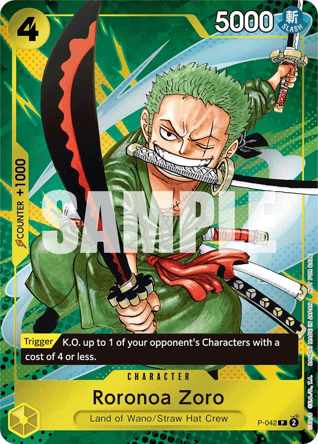 Roronoa Zoro P-042
