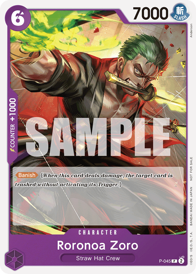 Roronoa Zoro P-045