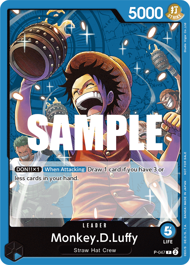 Monkey.D.Luffy P-047