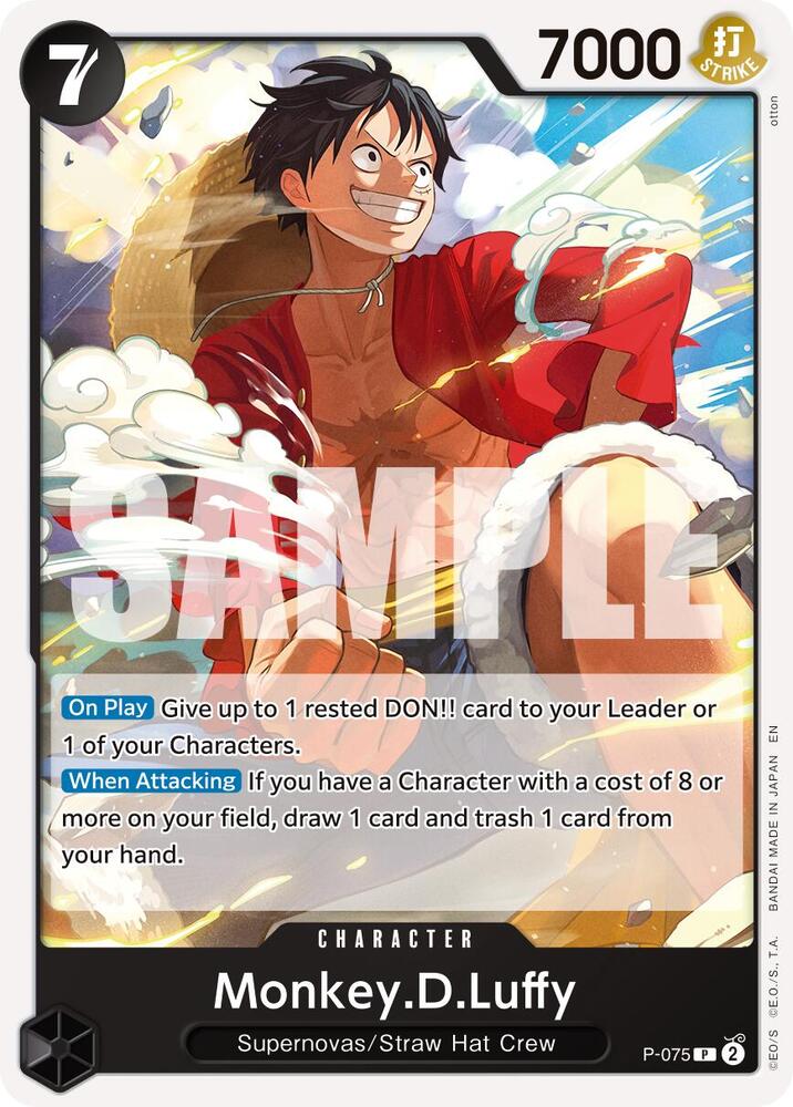Monkey.D.Luffy P-075