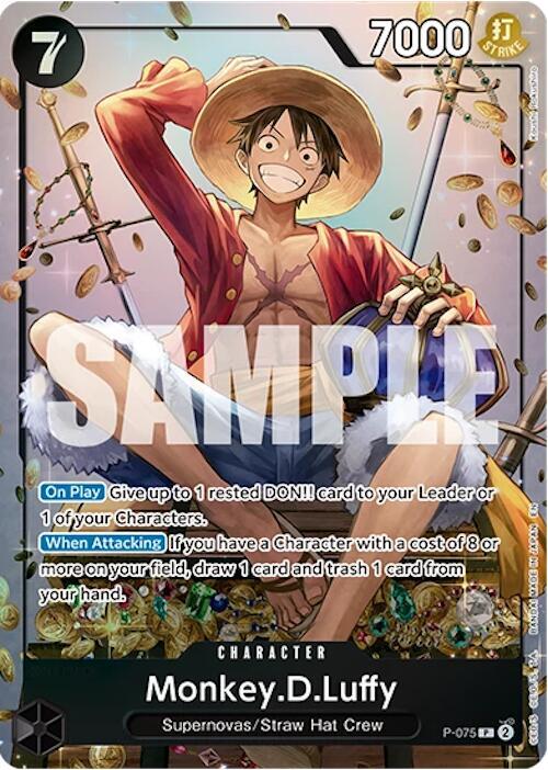 Monkey.D.Luffy P-075