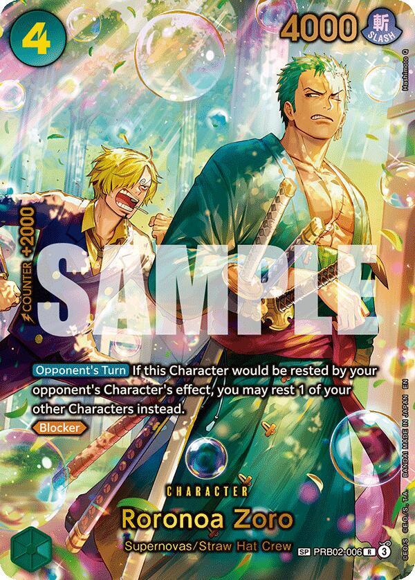 Roronoa Zoro PRB02-006