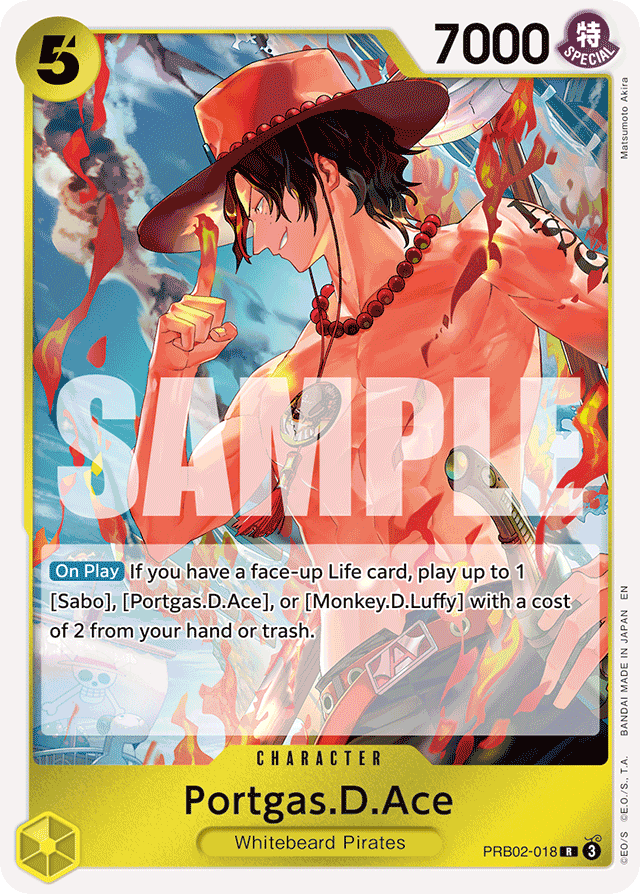 Portgas.D.Ace PRB02-018