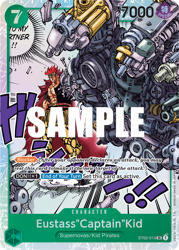 Eustass"Captain"Kid ST02-013