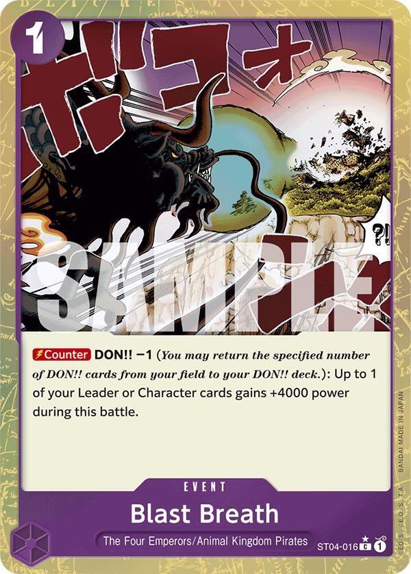 Blast Breath ST04-016