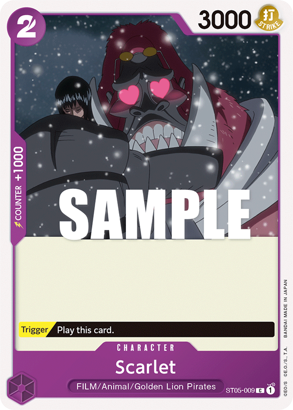 Scarlet ST05-009
