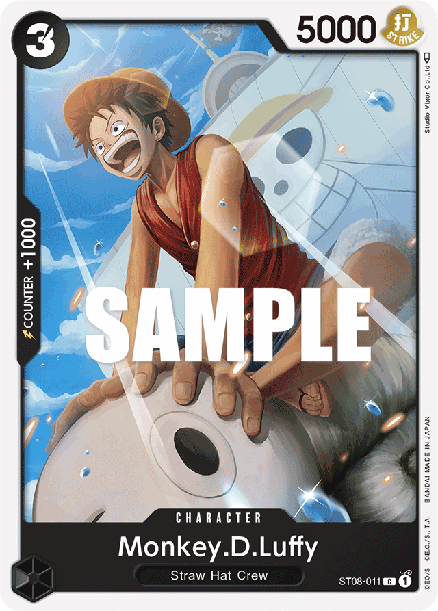 Monkey.D.Luffy ST08-011