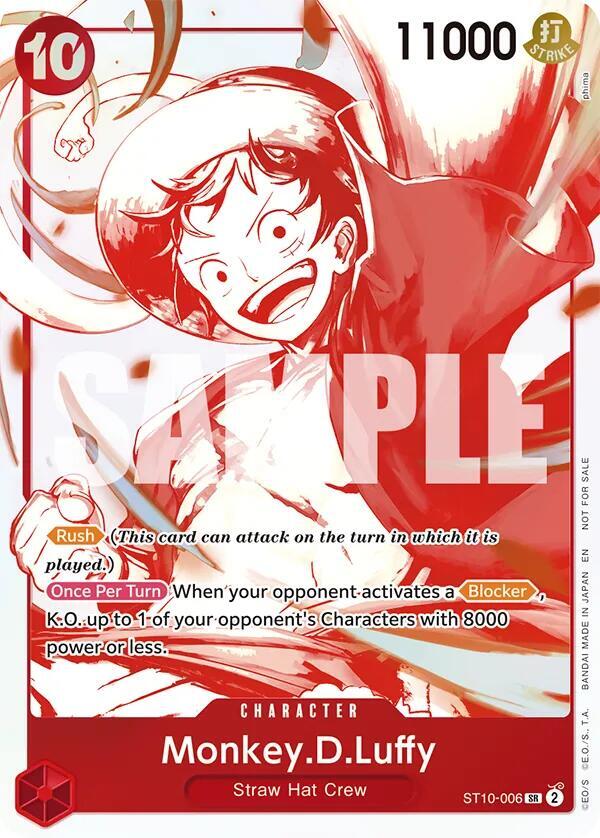 Monkey.D.Luffy ST10-006