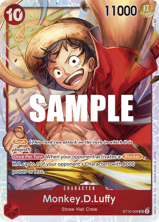 Monkey.D.Luffy ST10-006