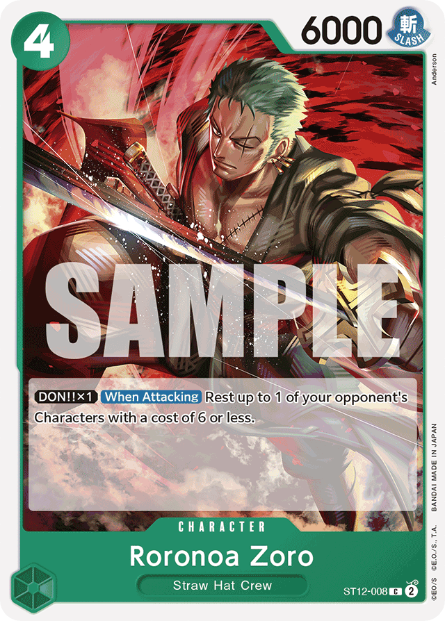 Roronoa Zoro ST12-008