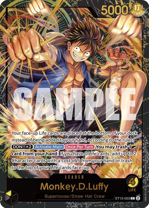 Monkey.D.Luffy ST13-003