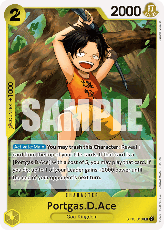 Portgas.D.Ace ST13-010