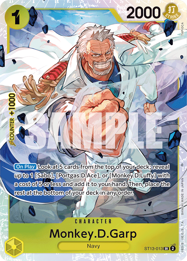 Monkey.D.Garp ST13-013