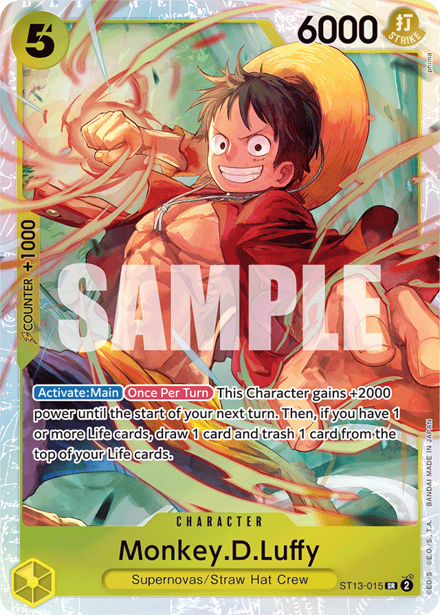 Monkey.D.Luffy ST13-015