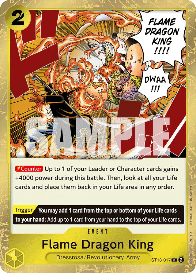 Flame Dragon King ST13-017