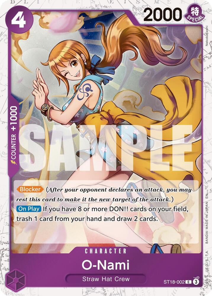 O-Nami ST18-002