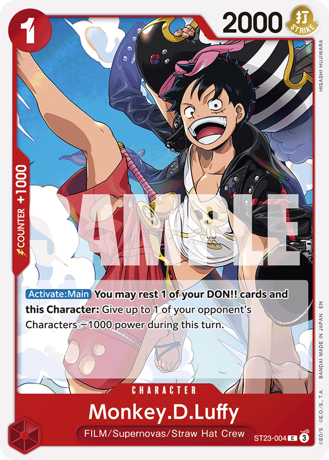 Monkey.D.Luffy ST23-004