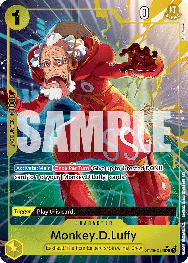 Monkey.D.Luffy ST29-012