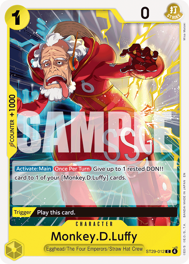Monkey.D.Luffy ST29-012