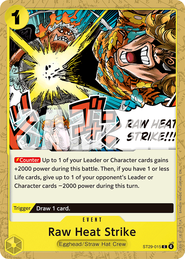 Raw Heat Strike ST29-015
