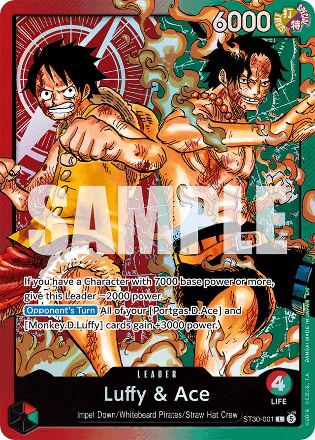 Luffy & Ace ST30-001