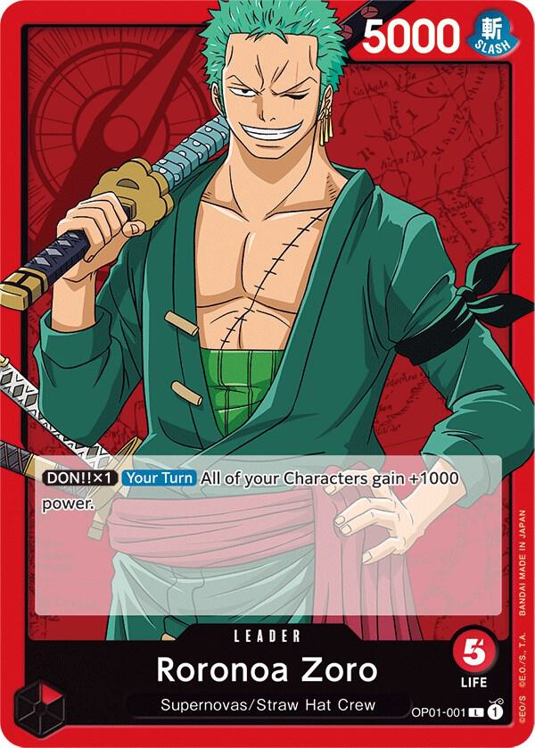 Roronoa Zoro (001) OP01-001