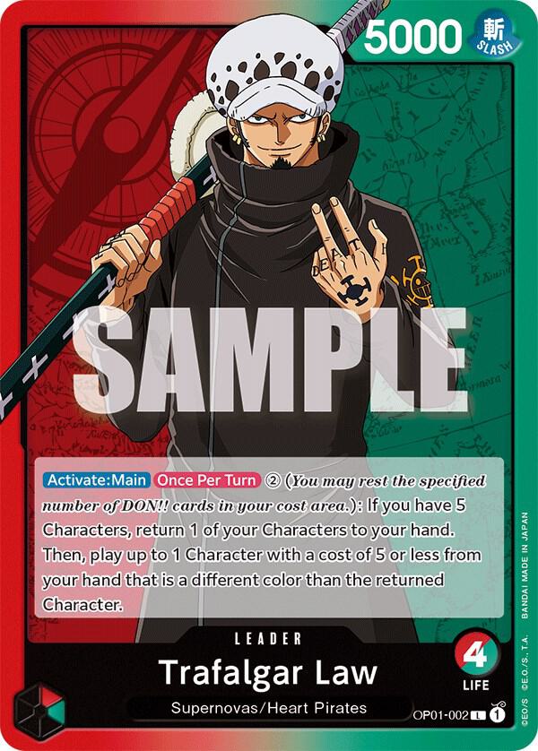 Trafalgar Law (002) OP01-002