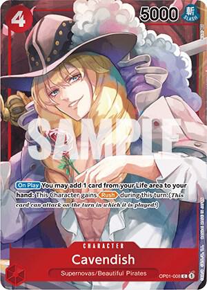 Cavendish (Box Topper) OP01-008