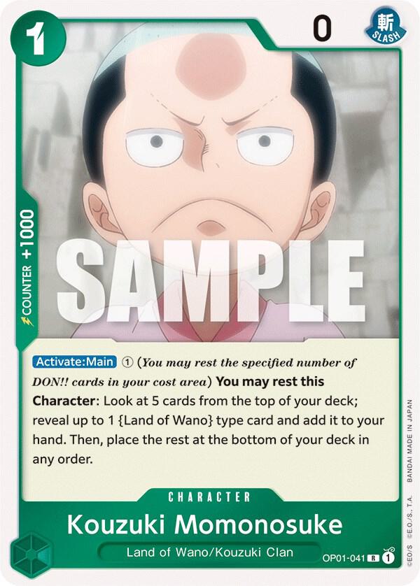 Kouzuki Momonosuke OP01-041
