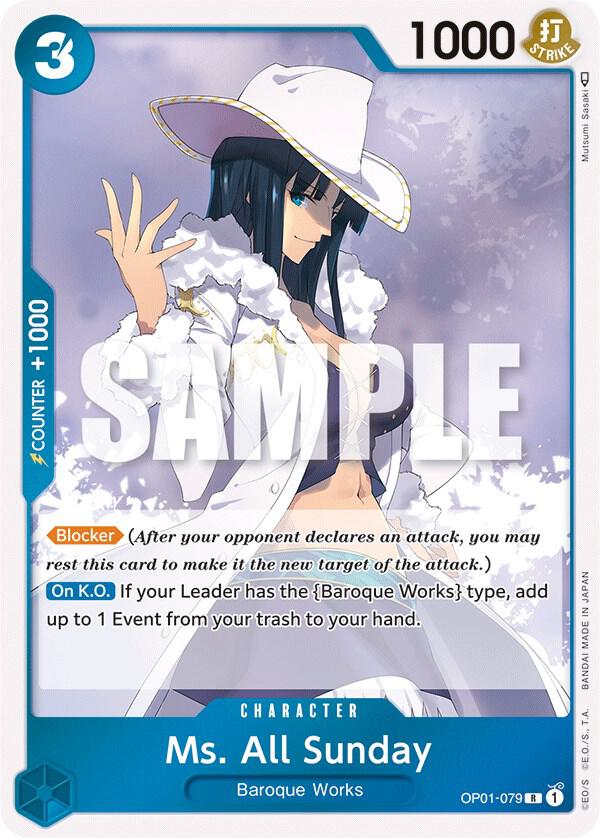 Ms. All Sunday OP01-079