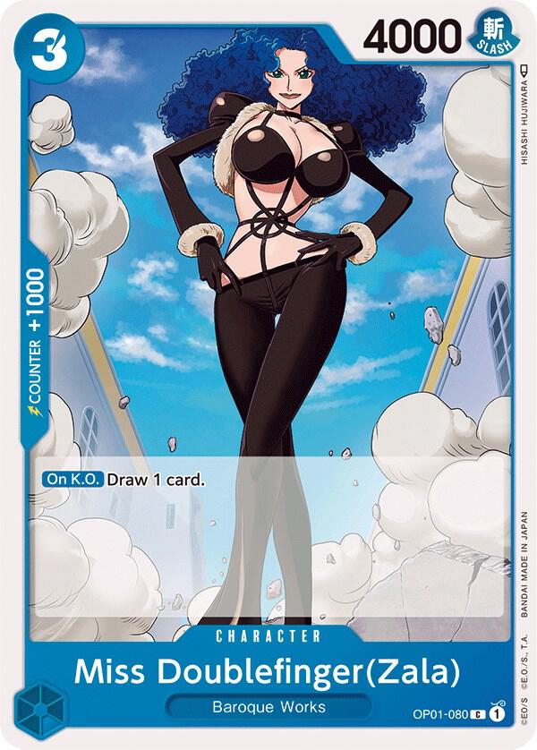 Miss Doublefinger(Zala) OP01-080