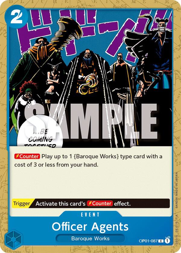 Officer Agents OP01-087