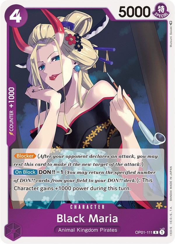 Black Maria OP01-111