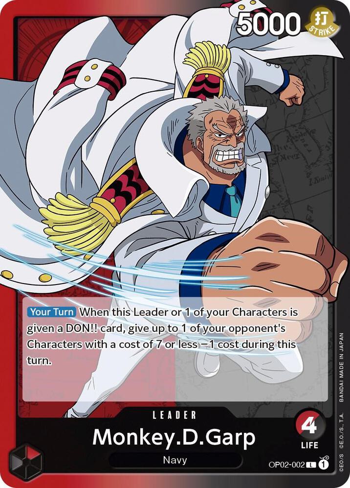 Monkey.D.Garp (002) OP02-002