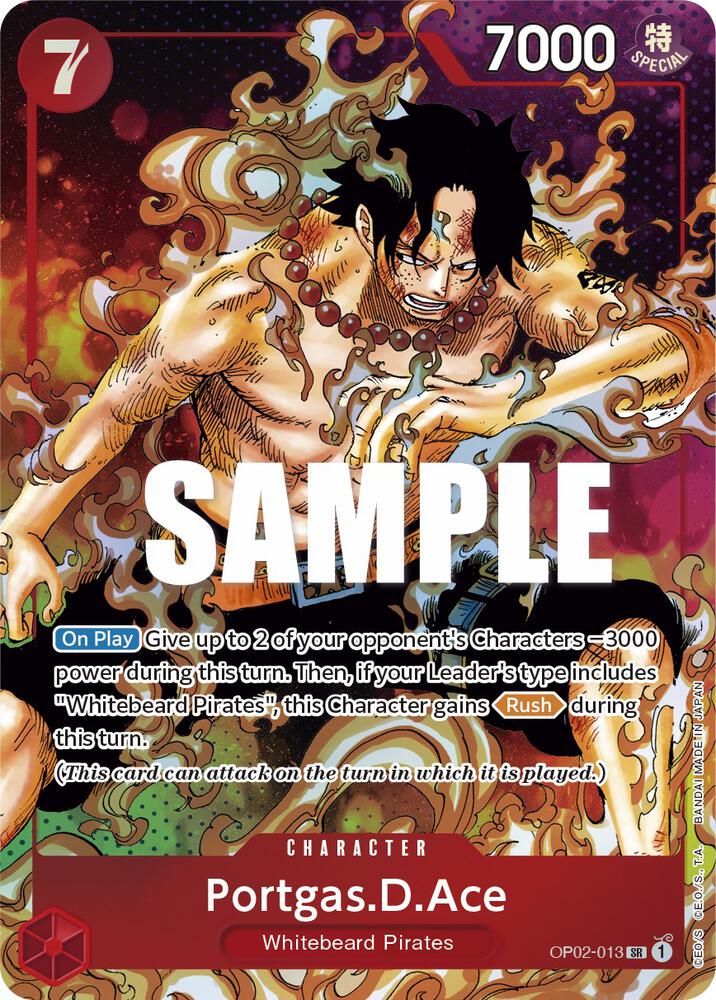 Portgas.D.Ace (Parallel) OP02-013