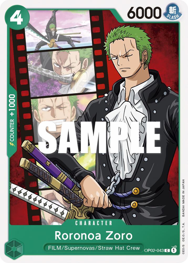 Roronoa Zoro OP02-043