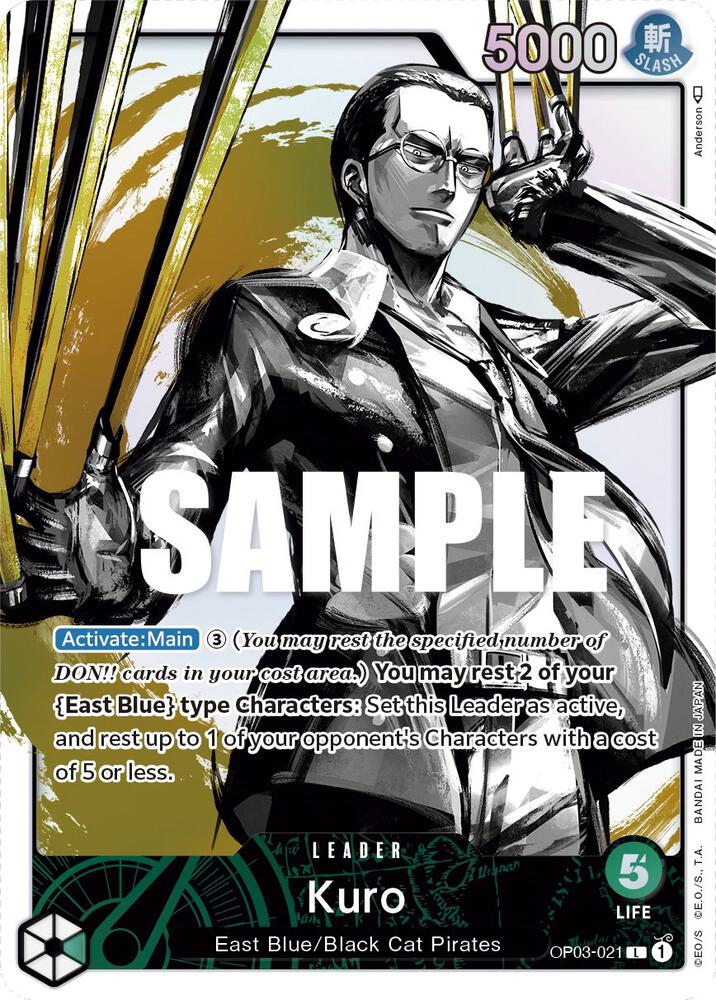 Kuro (Alternate Art) OP03-021