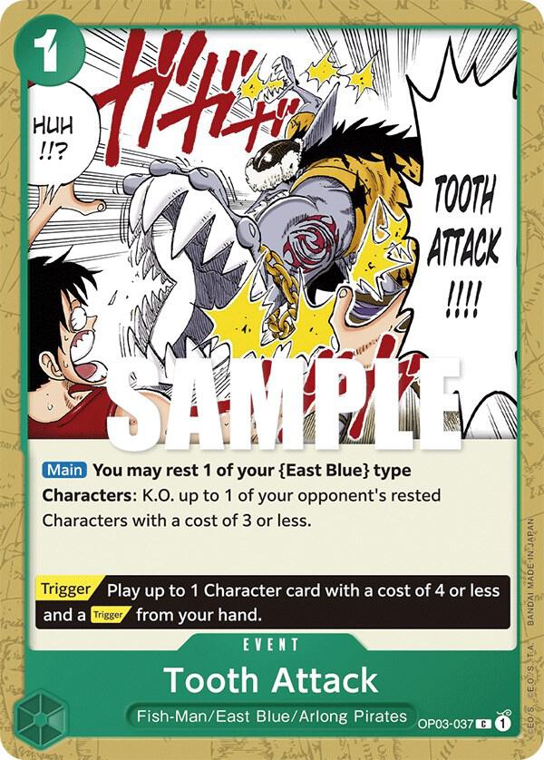 Tooth Attack OP03-037