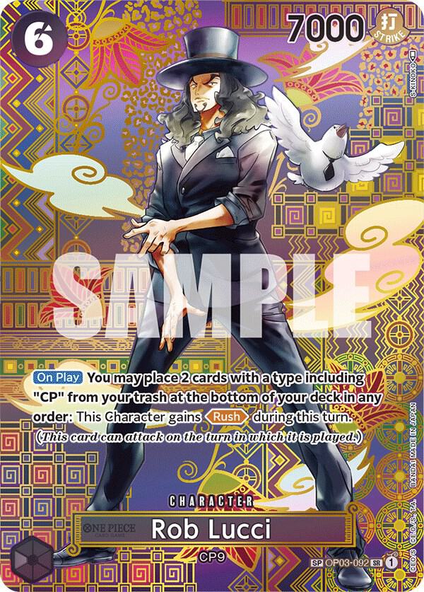 Rob Lucci (092) (SP) OP03-092