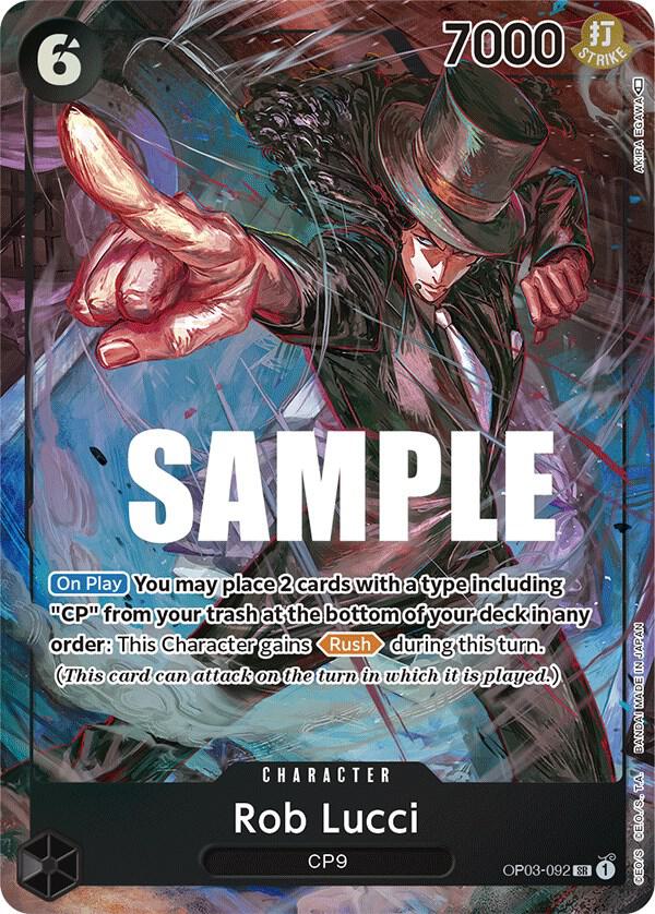 Rob Lucci (092) (Alternate Art) OP03-092