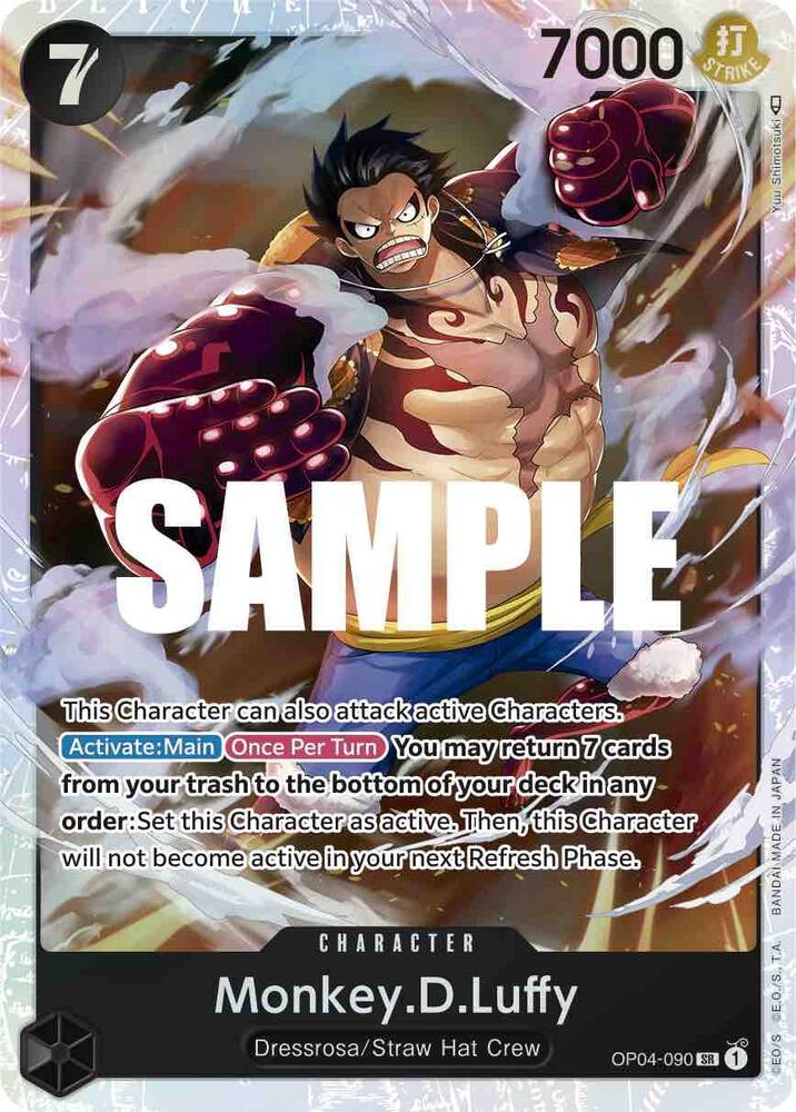 Monkey.D.Luffy (090) OP04-090