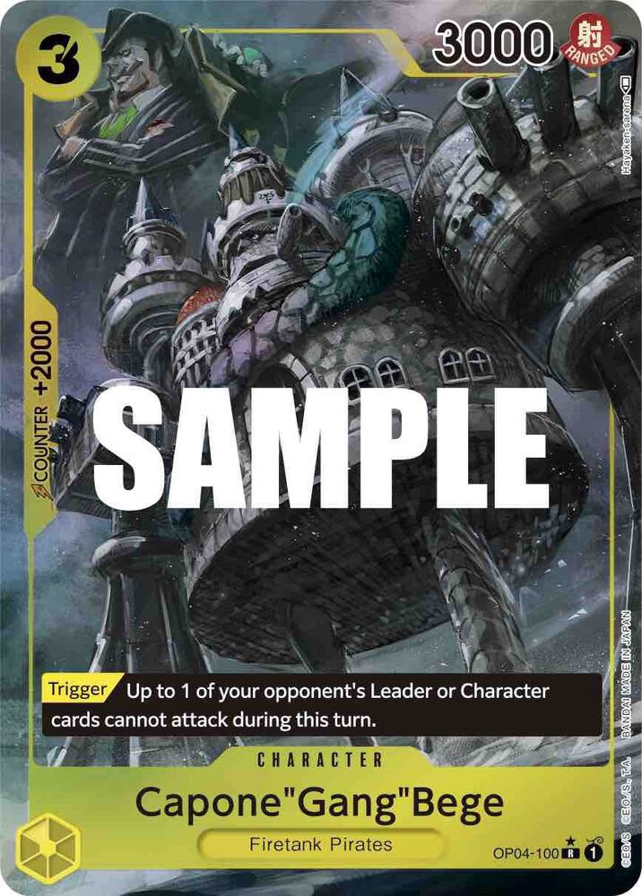 Capone"Gang"Bege (Alternate Art) OP04-100