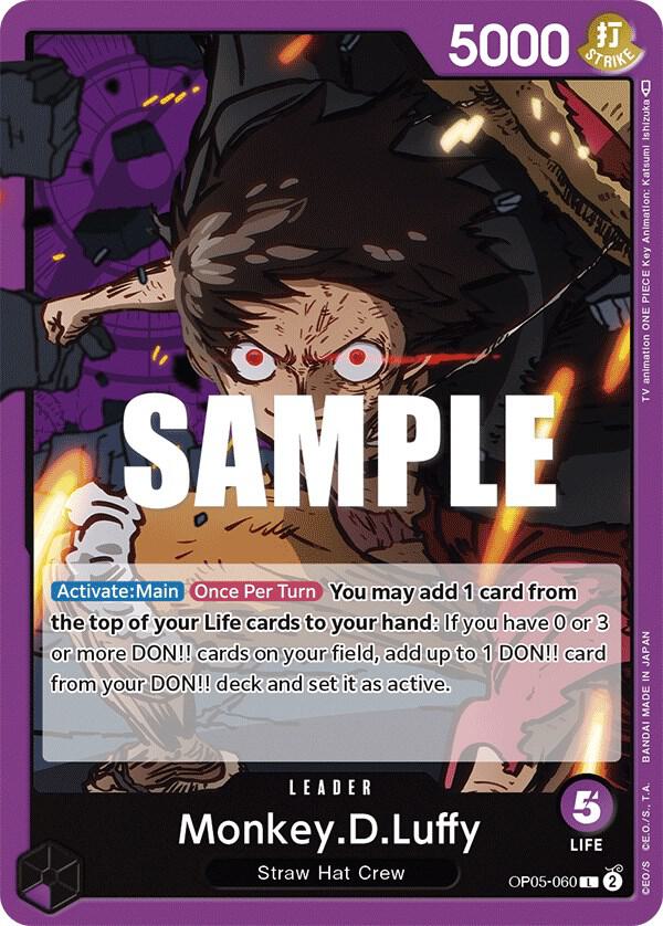 Monkey.D.Luffy (060) OP05-060