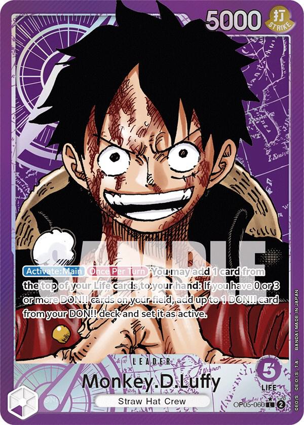 Monkey.D.Luffy (060) (Alternate Art) OP05-060
